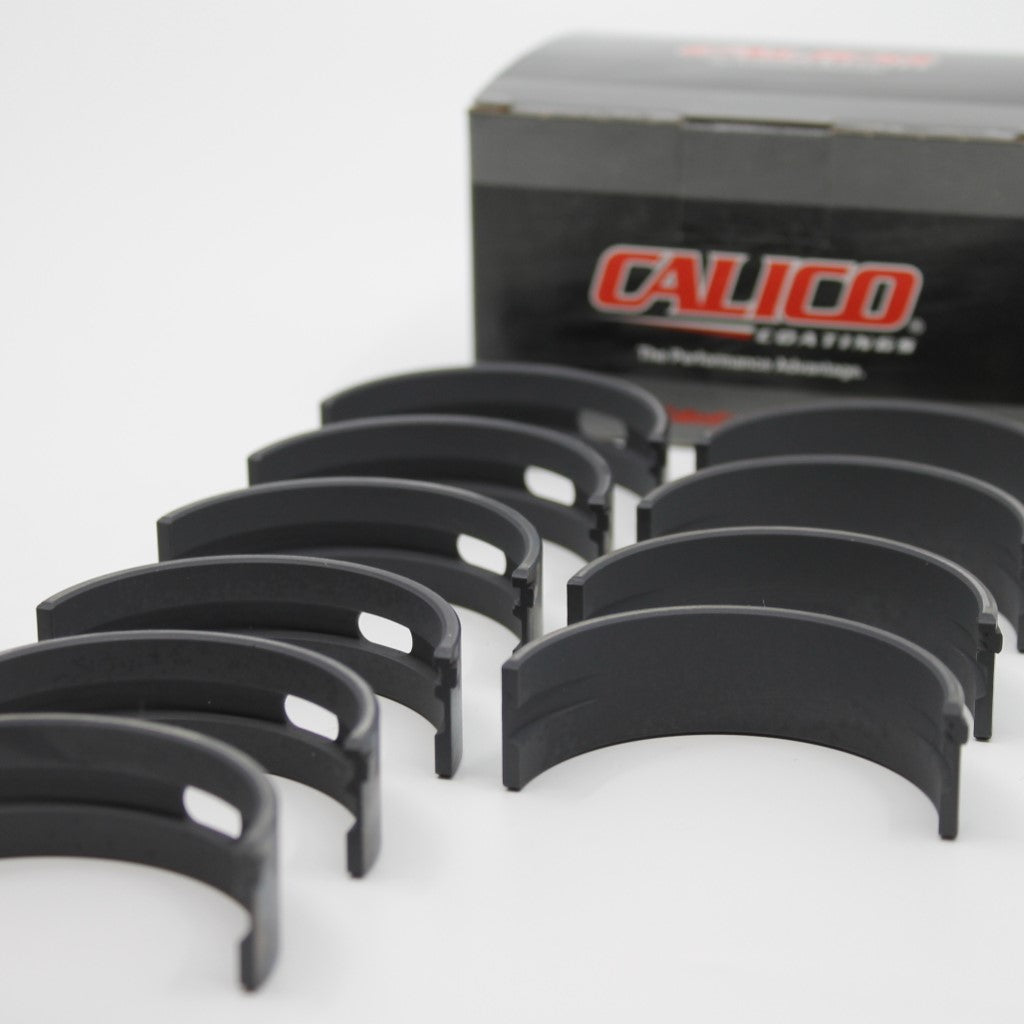 Coated Performance bearings Calico CT-1 coated ACL race series main bearing set 5M1644HC-C - Audi & VW 1.8L 8V/16V/18T/20V/TFSI/TSI EA113 (GEN1 ONLY), Std. Diameter