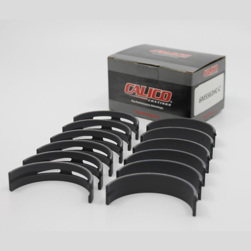 Coatedracebearings Calico CT-1 coated ACL race series main bearing set 6M5563HC-C- Audi / VW 2.5L TFSI RS3 & TTRS, CEPA & CEPB engines (Gen1), Std. Diameter