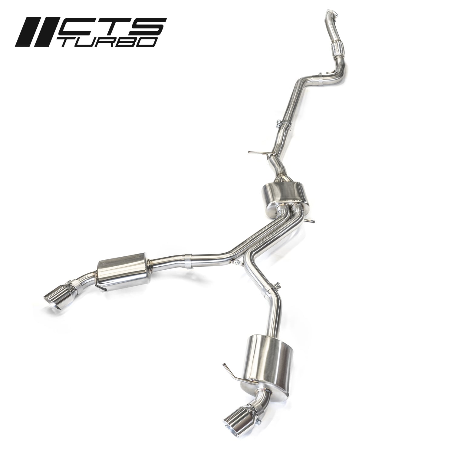 CTS Turbo B9 Audi A4 2.0T Catback Exhaust System (2017-2024)