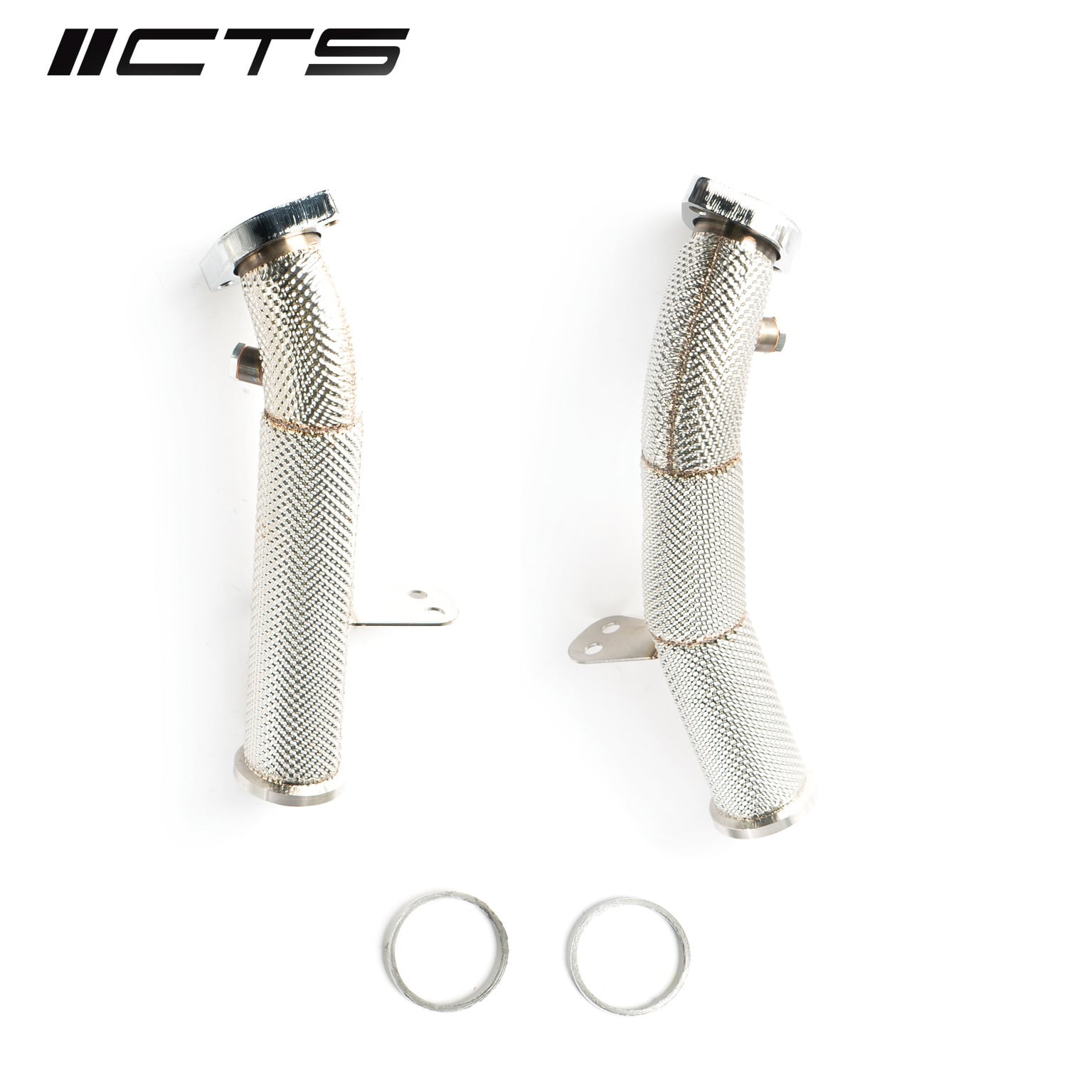 CTS Turbo race downpipe set for Mercedes Benz C43 C400 C450 E43 E400 E450 with M276 engine