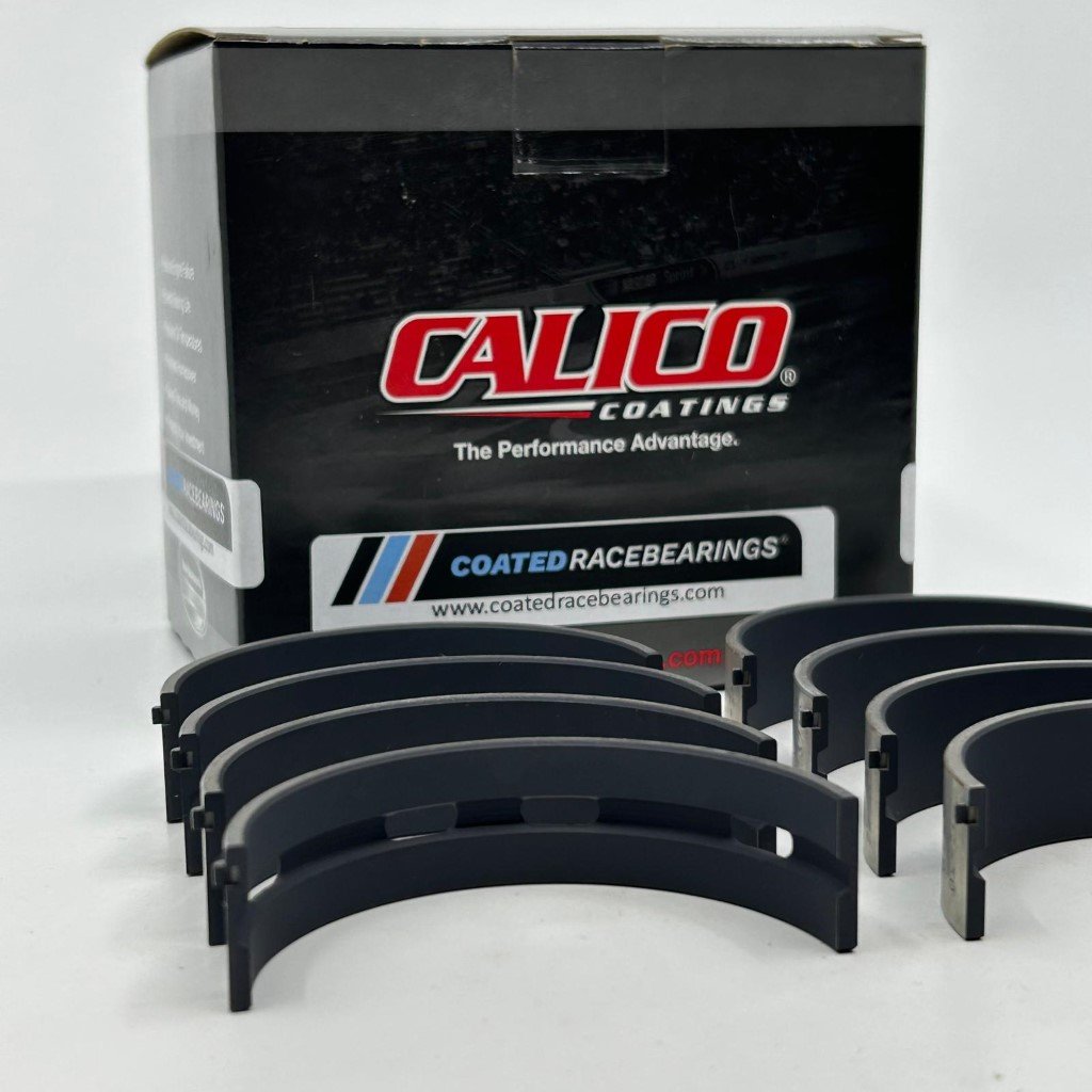 Audi S4 & RS4 2.7L main bearing set Glyco OEM Calico CT-1 coated H034/4C-C Std. Diameter