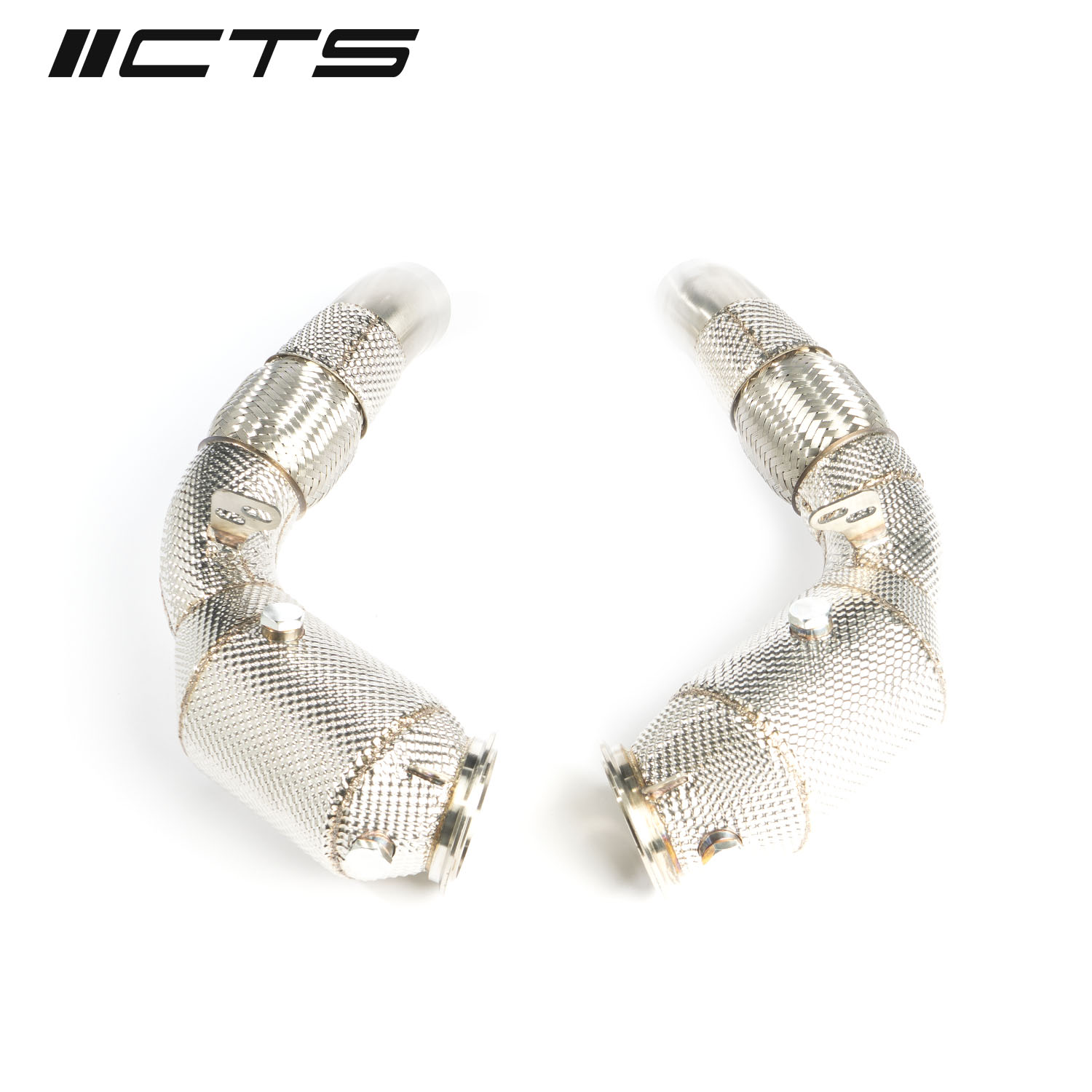 CTS Turbo BMW S63 F10 M5/M5C & F06/F12/F13 M6/M6C High-Flow CATS