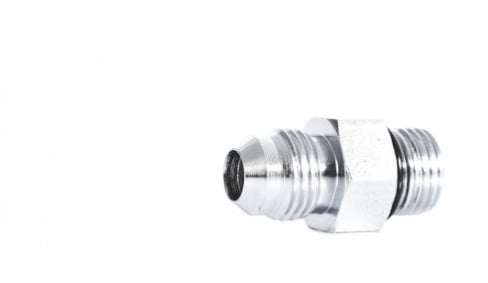 Steel 6AN to 6AN O-Ring Boss Fitting