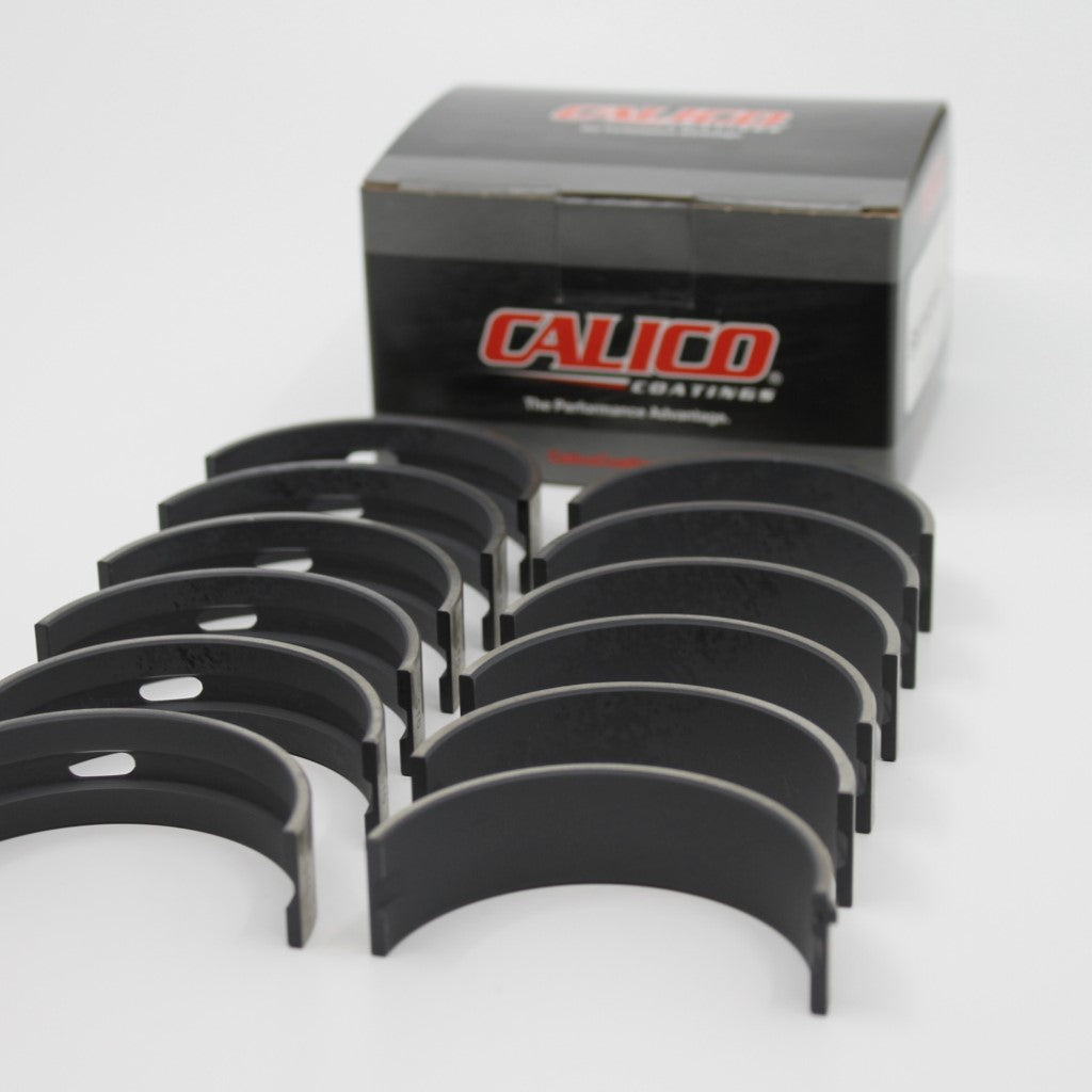 CoatedPerformancebearings Calico CT-1 coated ACL OEM Aluglide main bearing set 6M1604AC-C - Audi / VW 5Cyl 2.1L/2.2L/2.3L 10v & 20v 7A/3B/ABY/AAN, Aluglide Version, Std. Diameter