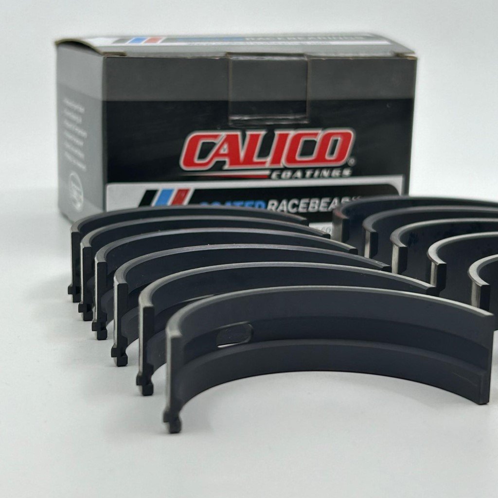 Audi / VW 5Cyl 2.1L/2.2L/2.3L 10v & 20v 7A/3B/ABY/AAN main bearing set ACL OEM aluglide Calico CT-1 coated 6M1604AC-C Std. Diameter