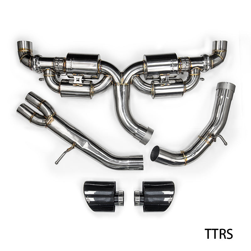 JDY 2.5T RS3/TTRS 8V/8S Racing Stainless Steel Exhaust - Catback