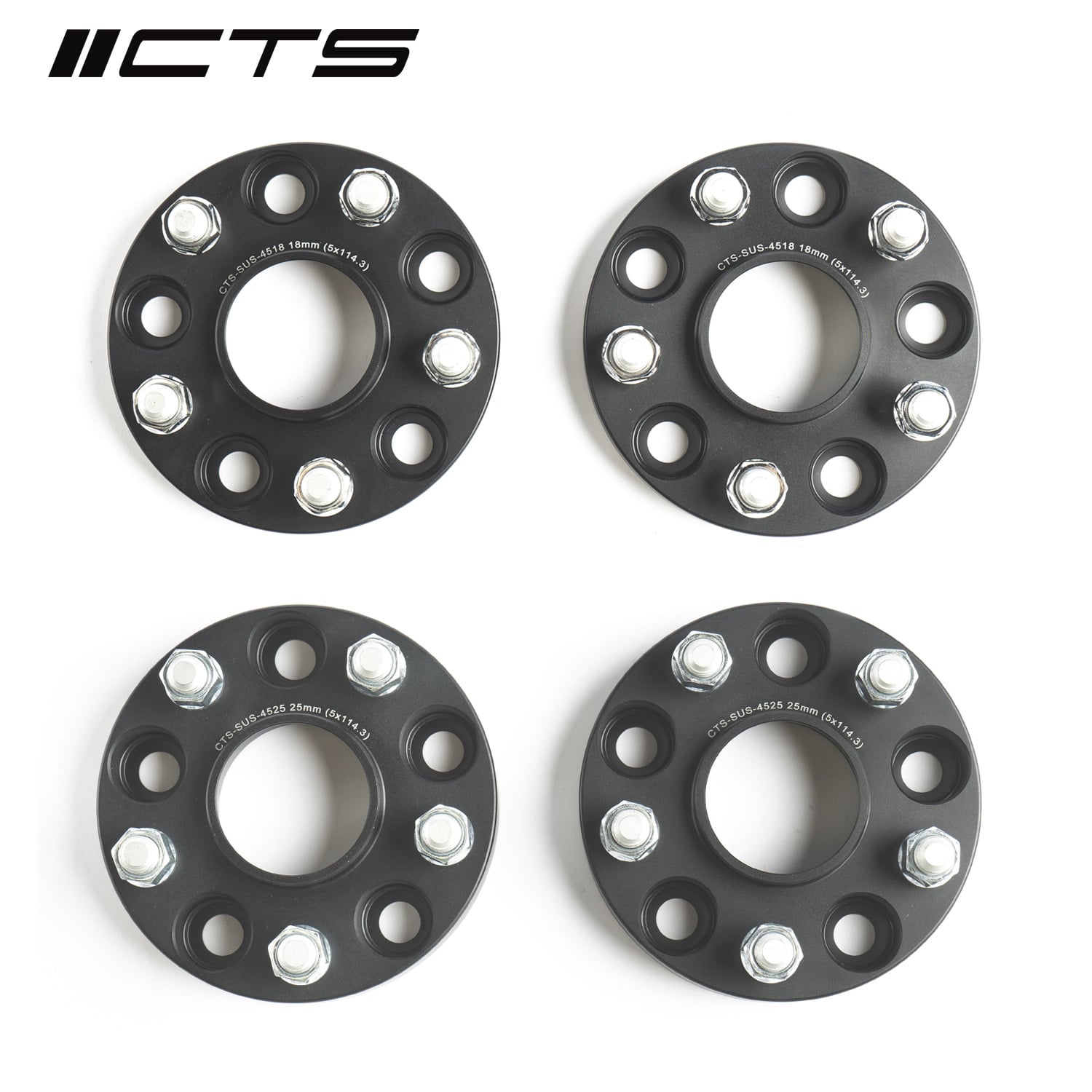 CTS Turbo Tesla Model 3/Model Y Hubcentric Wheel Spacers Flush Kit