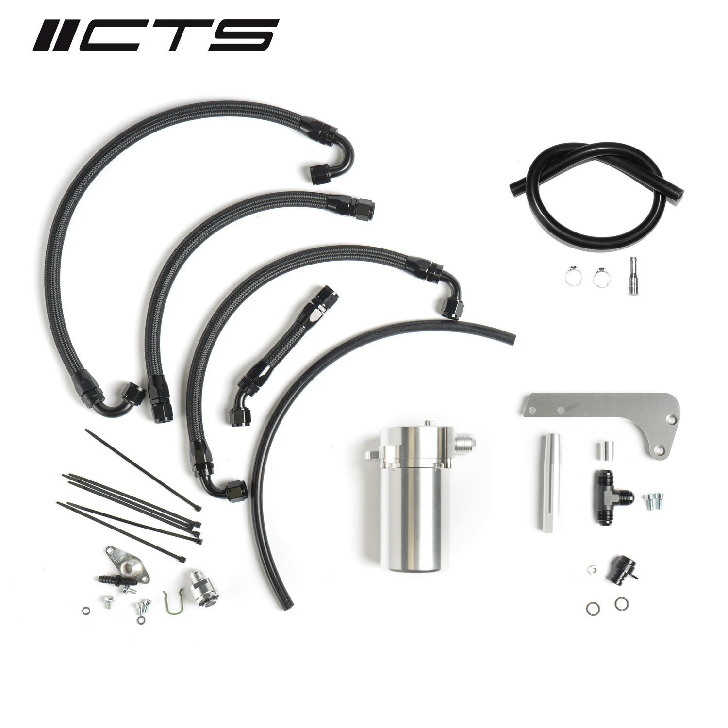 CTS Turbo MK6 Golf R/MK2 TT-S/8P A3 Catch Can for Billet Valve Cover