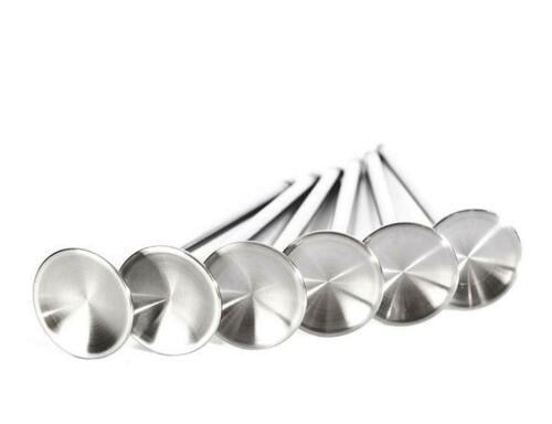 Supertech Short intake valve set: stock size, single groove, standard stainless