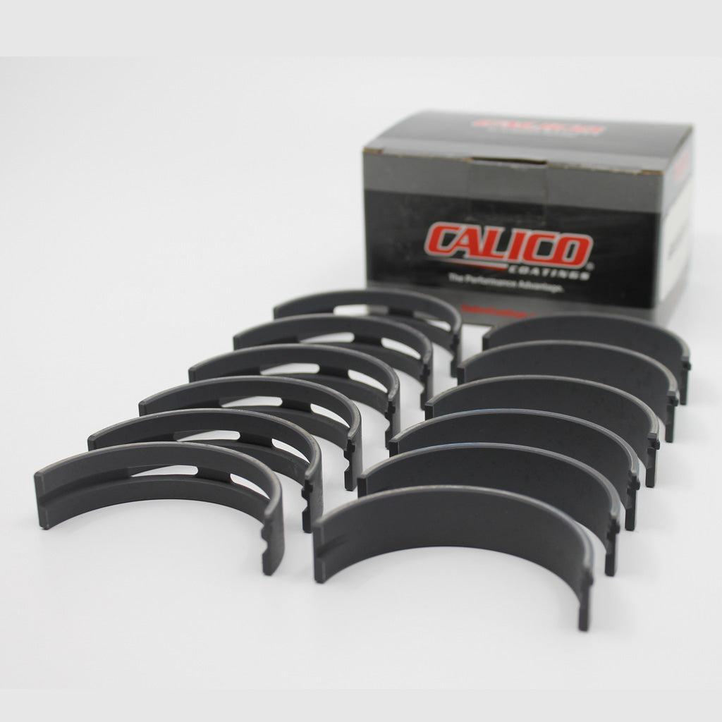 Coatedracebearings Calico CT-1 coated ACL race series main bearing set 6M5563HXC-C- Audi / VW 2.5L TFSI RS3 & TTRS, CEPA & CEPB engines (Gen1), Std. Diameter, HX-serie with 0.025mm (0.001¡±) extra clearance
