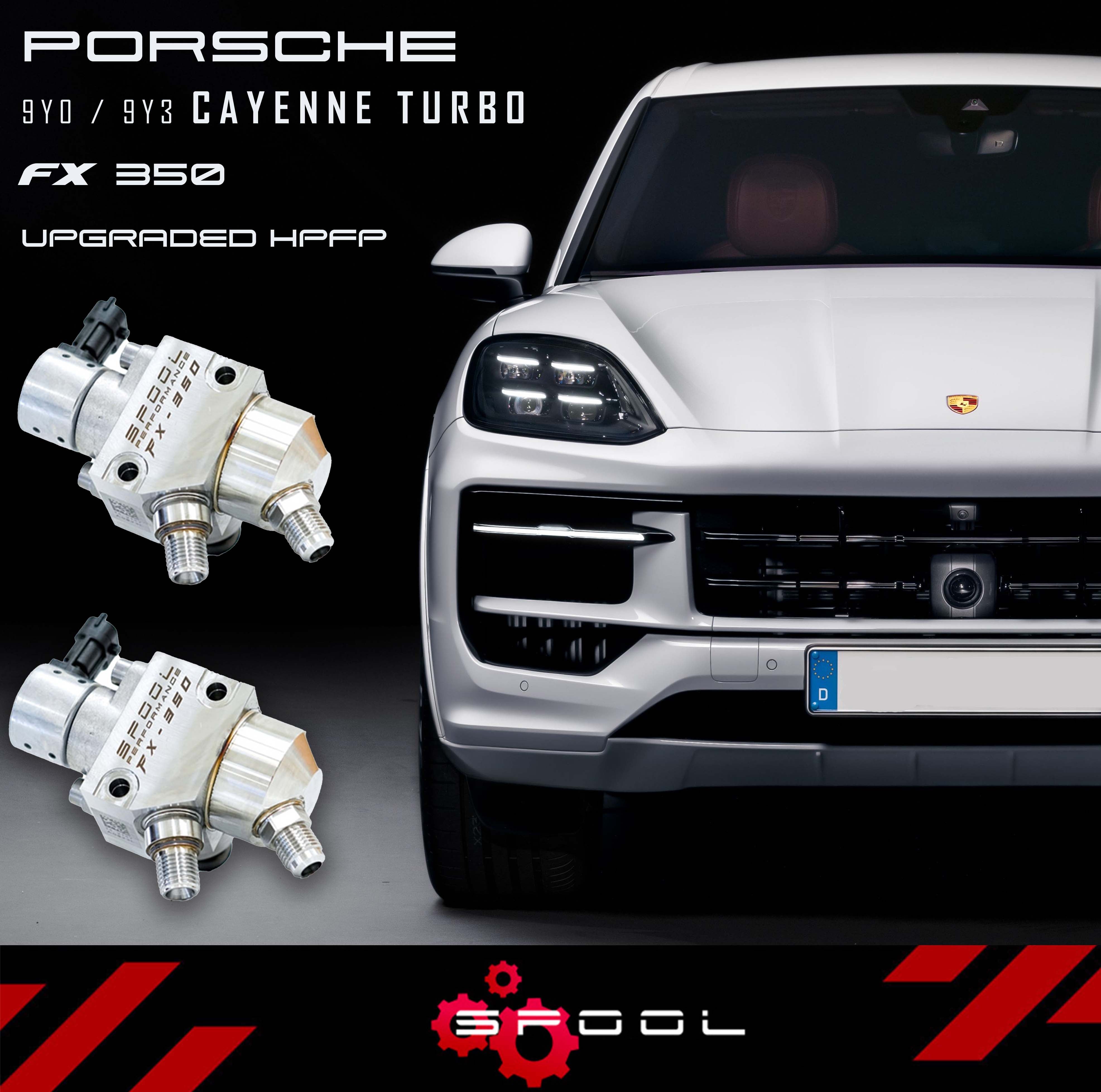 9Y0/9Y3 Porsche Cayenne Turbo FX-350 Upgraded High Pressure Fuel Pump System